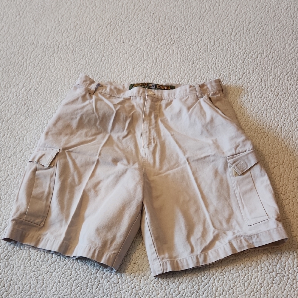 Solo Orignals Y2K 90's Golf Cargo Cargo Shorts Gorpcore 100% Cotton Outdoor